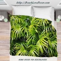 Duvet cover with palms, 4 sizes