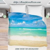 Miami warm ocean duvet cover, 4 sizes