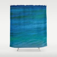 Personalized ocean Shower Curtain, 71x74 inch