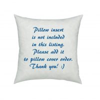 Pillow Insert for Beachlovedecor pillow covers. Not sold separately. 14x14, 16x16
