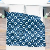 Blue ocean Duvet Cover, deep blue ocean collection, beach house decor