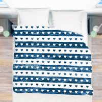 Blue ocean Duvet Cover-3, deep blue ocean collection, beach house decor