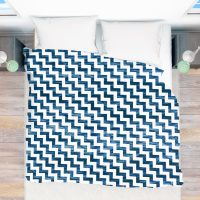 Blue ocean Duvet Cover-4, deep blue ocean collection, beach house decor