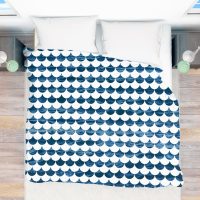 Blue ocean Duvet Cover-5, deep blue ocean collection, beach house decor