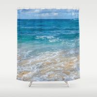 Ocean water Shower Curtain, 71x74 inches