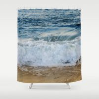 Tropical ocean Shower Curtain, 71x74 inches