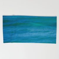 Turquoise ocean towels - hand, bath and beach sizes