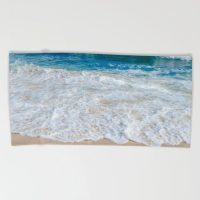 Sea wave towel - hand, bath and beach sizes