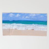 Tropical beach towel - hand, bath and beach sizes