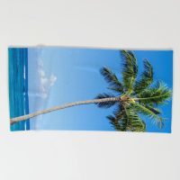 Palm tree towel - hand, bath and beach sizes