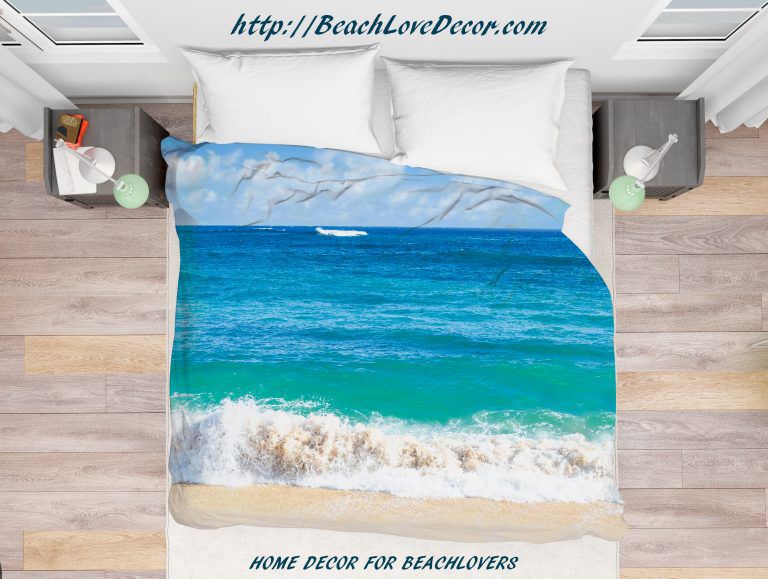 Beach and Ocean Duvet Cover | Beachlovedecor.com - Modern and Beach ...