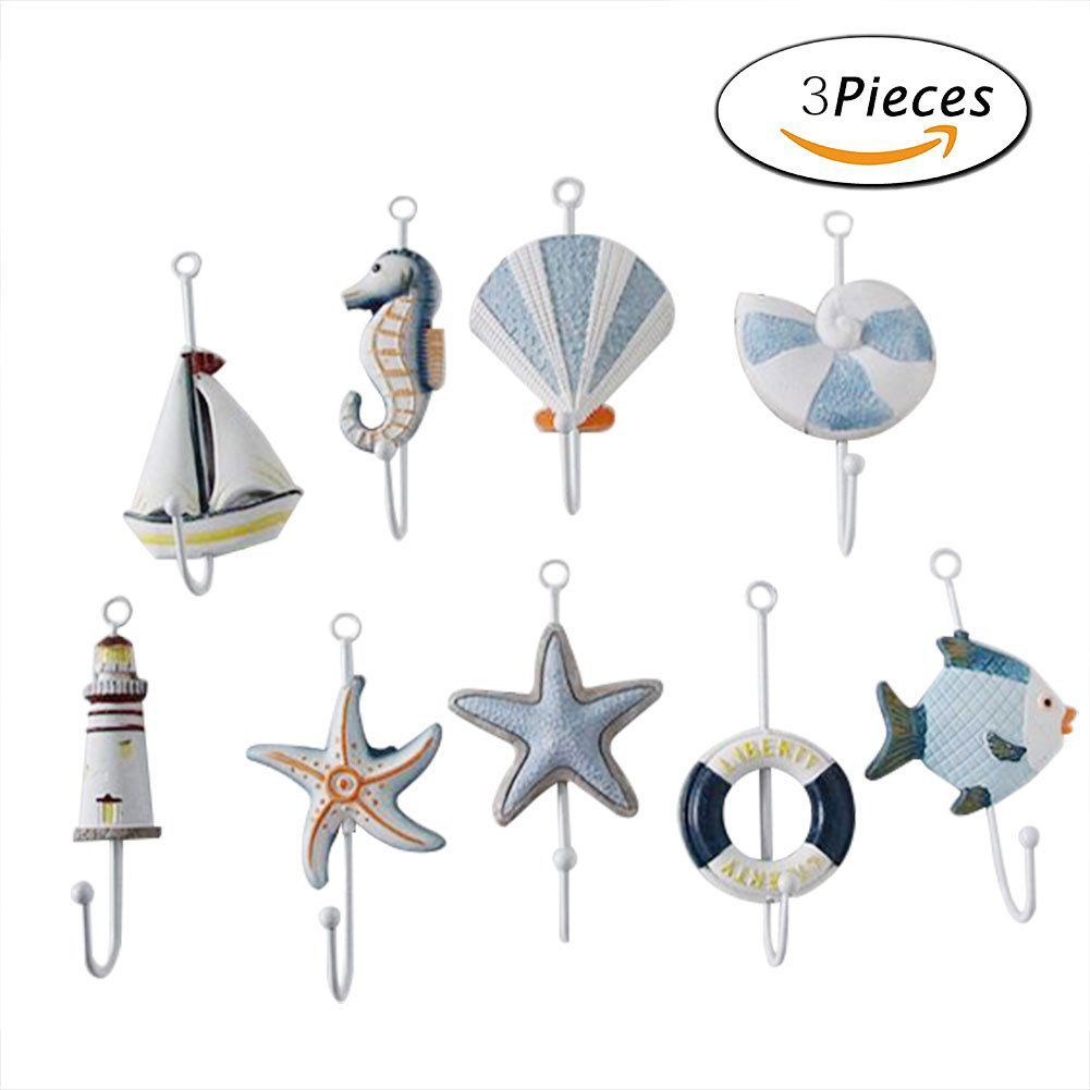 TOP 10 TYPES of DECORATIVE BEACHY HOOKS FOR YOUR HOUSE | Beachlovedecor ...