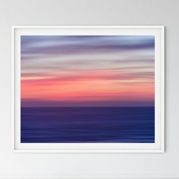 Abstract Sunset Art