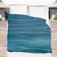 Coastal Abstract deep blue sea Duvet Cover, ocean duvet, coastal bedding, tropical beach house decor, 4 sizes