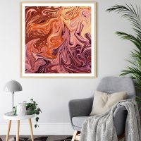 Twists and Turns-34, Fine Art Print, Wall Art, square format