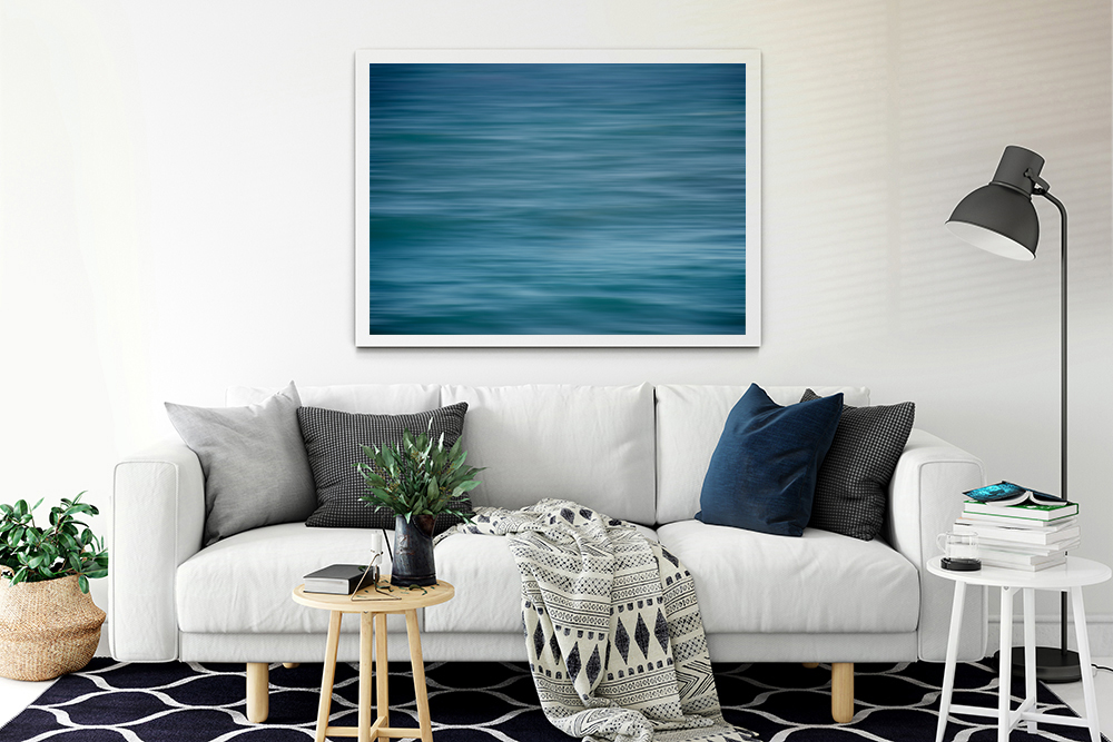 Deep blue sea Abstract ocean Fine Art Print, Wall Art, beach wall decor ...