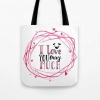 Valentine's day tote bag-1, Valentine's day gift for her, wedding gift, anniversary gift, 3 sizes