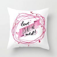 Valentine's day Pillow Cover-23, Valentine's gift for her, wedding gift, anniversary gift, cushion, 5 sizes