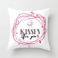 Valentine's day Pillow Cover-24, Valentine's gift for her, wedding gift, anniversary gift, cushion, 5 sizes