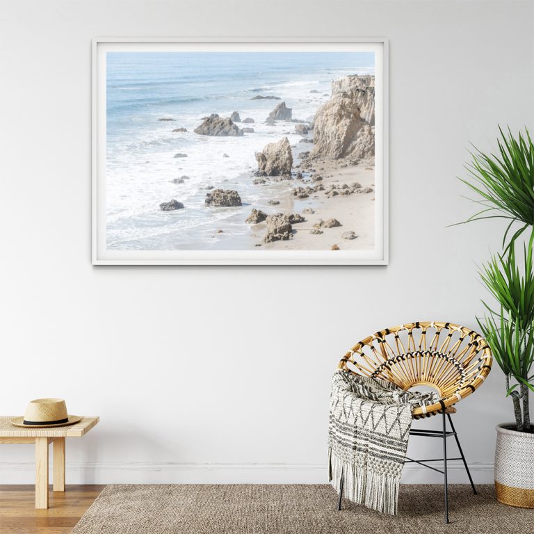 El Matador State Beach in Malibu, Horizontal Print, beach house decor ...