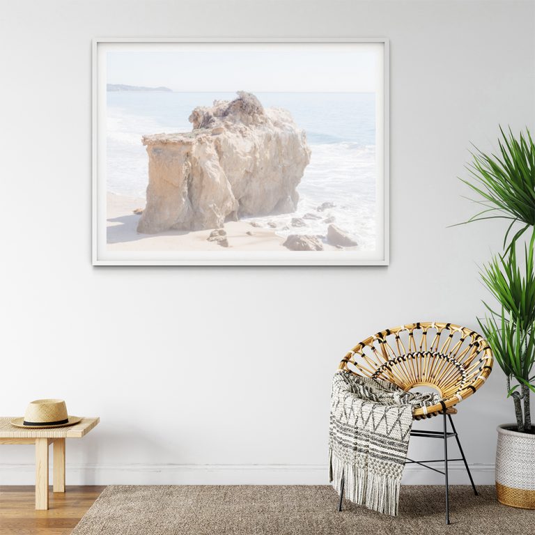 El Matador Beach in Malibu-2, Horizontal Print, beach house decor, soft ...