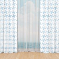 Coastal window curtains 3, light water collection