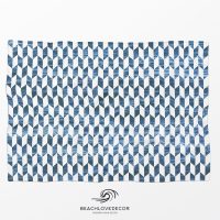 Deep Blue Ocean Fleece Throw Blanket 20, extra soft and warm
