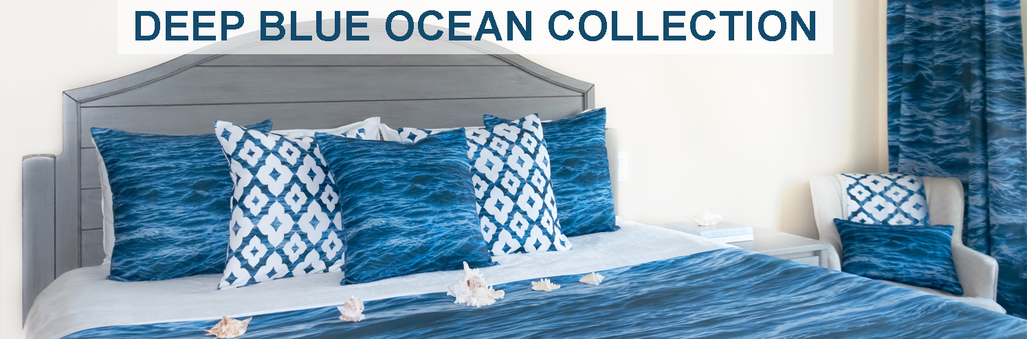 Deep blue ocean collection