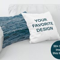 Blue sea collection pillow covers sets, sea cushions set, blue ocean pillow cases set