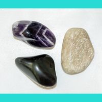 SAFE TRAVEL crystal kit/natural stone set
