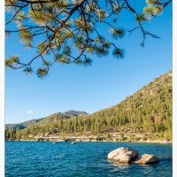 Lake Tahoe art print -1, Wall Art, large art print