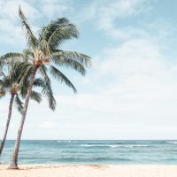 Coastal Hawaiian horizontal art prints, Wall Art, large art print
