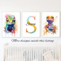 RAINBOW LIZARDS AND CHAMELEONS COLLECTION - SET OF 1,2 OR 3 PRINTS