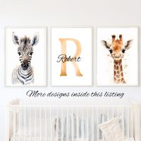 JUNGLE ANIMALS COLLECTION - SET OF 1,2 OR 3 PRINTS