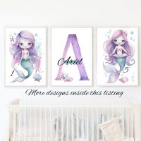 MERMAIDS COLLECTION - SET OF 1,2 OR 3 PRINTS