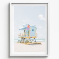 MIAMI COASTAL WALL ART - MCA1 - CANVAS, METAL and PRINTS COLLECTION (vertical)