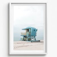 MIAMI COASTAL WALL ART - MCA9 - CANVAS, METAL and PRINTS COLLECTION (vertical)