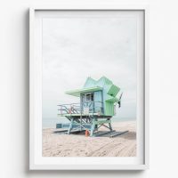 MIAMI COASTAL WALL ART - MCA12 - CANVAS, METAL and PRINTS COLLECTION (vertical)