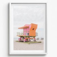MIAMI COASTAL WALL ART - MCA14 - CANVAS, METAL and PRINTS COLLECTION (vertical)