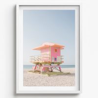 MIAMI COASTAL WALL ART - MCA16 - CANVAS, METAL and PRINTS COLLECTION (vertical)