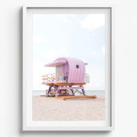 MIAMI COASTAL WALL ART - MCA18 - CANVAS, METAL and PRINTS COLLECTION (vertical)