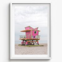 MIAMI COASTAL WALL ART - MCA20 - CANVAS, METAL and PRINTS COLLECTION (vertical)