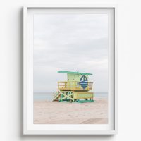 MIAMI COASTAL WALL ART - MCA22 - CANVAS, METAL and PRINTS COLLECTION (vertical)