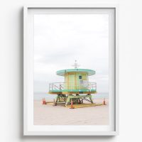 MIAMI COASTAL WALL ART - MCA23 - CANVAS, METAL and PRINTS COLLECTION (vertical)