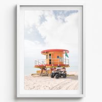 MIAMI COASTAL WALL ART - MCA25 - CANVAS, METAL and PRINTS COLLECTION (vertical)