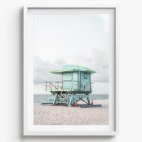MIAMI COASTAL WALL ART - MCA27 - CANVAS, METAL and PRINTS COLLECTION (vertical)