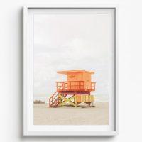 MIAMI COASTAL WALL ART - MCA4 - CANVAS, METAL and PRINTS COLLECTION (vertical)
