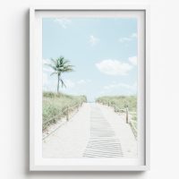 MIAMI COASTAL WALL ART - MCA42 - CANVAS, METAL and PRINTS COLLECTION (vertical)