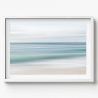 ABSTRACT COASTAL WALL ART - CA7 - CANVAS, METAL and PRINTS COLLECTION (horizontal)