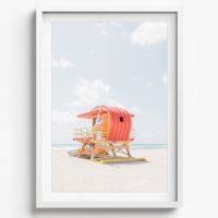 MIAMI COASTAL WALL ART - MCA6 - CANVAS, METAL and PRINTS COLLECTION (vertical)